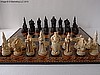 King Arthur Plain Theme Chess Set (Large)